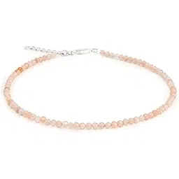 divine hindu Rose Quartz Anklet for Women – Natural Faceted Pink Crystal Beaded Anklet with Adjustable Chain for Love, Calm & Emotional Healing-picture-19