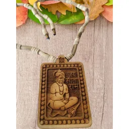 Divine souvenirs Bageshwar Dham Tulsi Mala Alloy Necklace-picture-36