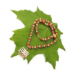 Divine souvenirs Brown Alloy Necklace-picture-17