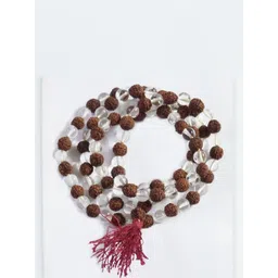 Divine souvenirs Maroon Alloy Necklace-picture-37