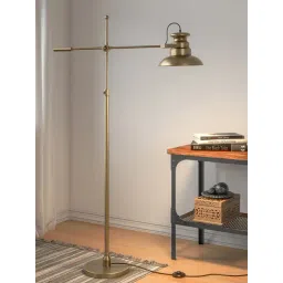 Divine Trends Gold Aluminium Floor Lamp Standing Focused Light Adjustable Height & Moveable-picture-37