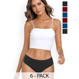 Diving Deep Pack Of 6 Combed Cotton Hipster Briefs-picture-39