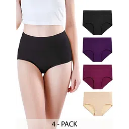 Diving Deep Pack of4 Cotton Hipster Briefs-picture-23