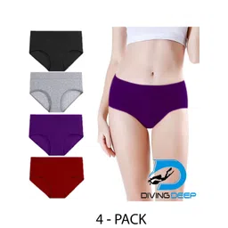 Diving Deep Pack of4 Hipster Briefs-picture-25