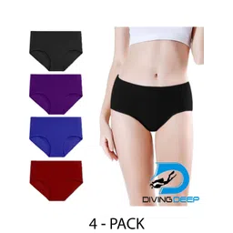 Diving Deep Pack of4 Hipster Briefs-picture-32