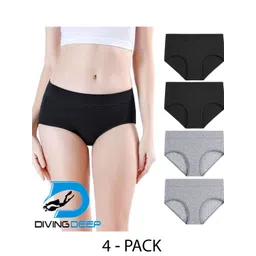 Diving Deep Pack of4 Hipster Briefs-picture-36