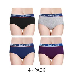 Diving Deep Pack of4 Hipster Briefs-picture-23