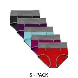 Diving Deep Pack of5 Hipster Briefs-image-48
