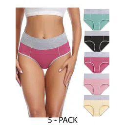 Diving Deep Pack of5 Hipster Briefs-image-46