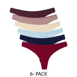 Diving Deep Pack of6 Cotton Thongs Briefs-picture-21