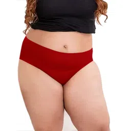 Diving Deep Women Cotton Plus Size Hipster Briefs-picture-22