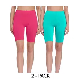 Diving Deep Women Pack of 2 Cotton Boy Shorts Briefs-picture-35