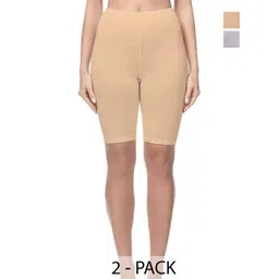 Diving Deep Women Pack of 2 Cotton Boy Shorts Briefs-picture-15