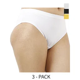 Diving Deep Women Pack of 3 Cotton Boy Shorts Briefs-picture-41