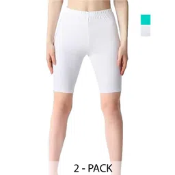 Diving Deep Women Pack of2 Cotton Boy Shorts Briefs-picture-26