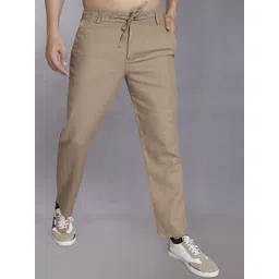 DIVISIVE Men Relaxed Loose Fit Easy Wash Trousers-picture-21