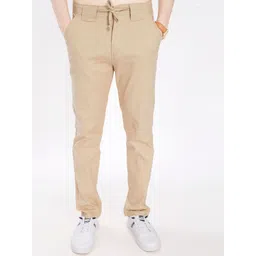 DIVISIVE Men Solid Relaxed Regular Fit Flat-Front Trousers-picture-34