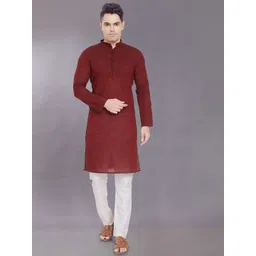 DIVISIVE Men Thread Work Kurta-picture-39