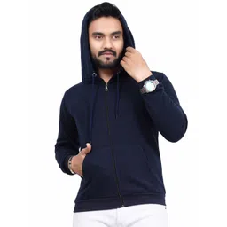 Divra Clothing Hooded Fleece Front-Open Sweatshirt-picture-28