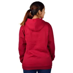 Divra Clothing Hooded Pullover Fleece Sweatshirt image 2