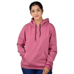 Divra Clothing Unisex Long Sleeves Fleece Hooded Pullover Sweatshirt-picture-19
