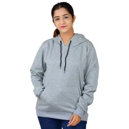 Divra Clothing Unisex Long Sleeves Fleece Hooded Pullover Sweatshirt-picture-25