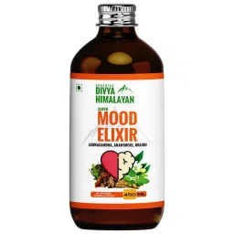 Divya Himalayan Super Mood Elixir With Ashwagandha, Anantmool & Brahmi Promotes Positive Attitude (450 ml)-picture-23