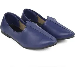 divyanshu Men's Slip On Ethnic Jutis and Mojaris for Fashion|Wedding|Evening|Comfort|Party Outfit|Outdoor|Anti Skid Sole(ZMJA-54)-picture-16