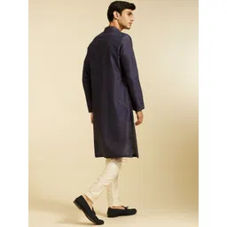 Diwas by Manyavar Mandarin Collar Straight Kurta image 2