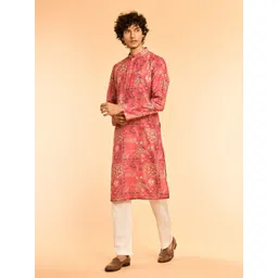 Diwas by Manyavar Men Printed Kurta-picture-37