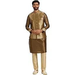 diwas by manyavar Mens Kurta Jacket Set-picture-55