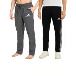 Diwazzo Men 2 Pcs Cotton Track Pants-picture-49