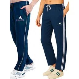 Diwazzo Men 2 Pcs Cotton Track Pants-picture-48