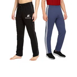 Diwazzo Men 2 Pcs Cotton Track Pants-picture-36