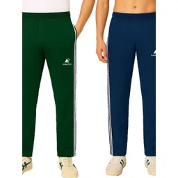 Diwazzo Men Pack Of 2 Pure Cotton Mid-Rise Track Pants-picture-21