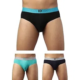 dixcy scott maximus Dixcy Scott Men's 100% Cotton Fabric with Anti Microbial Finish Solid Brief - Husstle Breif- Assorted - Print & Color May be Vary (Pack of 3)-picture-30