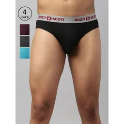 DIXCY SCOTT MAXIMUS Men Pack Of 3 Anti-Microbial Finish Pure Cotton Brief-image-21