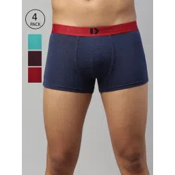 Dixcy Scott Maximus Multi Regular Fit Trunks - Pack Of 4-picture-36