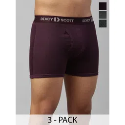 DIXCY SCOTT MAXIMUS Pack Of 3 Pure Cotton Assorted Trunk N_MAXT-003-KINETIC TRUNK-P3-image-20