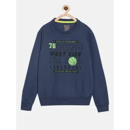 Dixcy Scott Originals Kids Blue Printed Full Sleeves Sweatshirt-picture-37