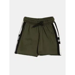 Dixcy Scott Originals Kids Green & Black Cotton Striped Shorts-picture-30