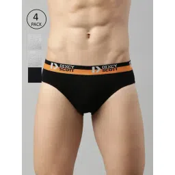 Dixcy Scott Originals Multi Cotton Regular Fit Briefs - Pack Of 4-picture-32