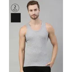 Dixcy Scott Originals Multicolor Regular Fit Vests-Pack of 2-picture-25