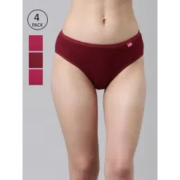 Dixcy Scott Slimz Assorted Bikini Panty (Pack Of 4)-picture-48