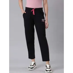 Dixcy Slimz Black Printed Track Pants-picture-43