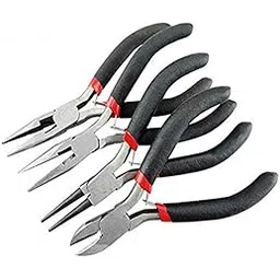 DIY Crafts Design No # 1, Pack of 3 Pcs, Pliesr Tooth Nedle Nose Side Diagonal Cutti (Design No # 1, Pack of 3 Pcs)-image-17