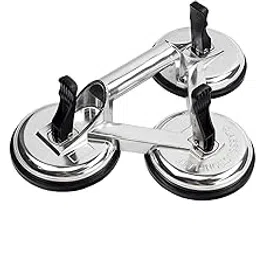 DIY Crafts Pack of 2 Pcs, Orange, Triple Claw Car Dent Puller Sucker Vacuum Suction Cup Tile Extractor Floor Sucker Remove Dents H(Pack of 2 Pcs, Orange)-image-39