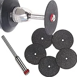 DIY Crafts Pack Of 10 Pcs, Multi,Colour With 2 Pcs Mandrel, Cutting Discs Resin Cutting Disc Kit For Dremel Rotary Hobby T(Pack Of 10 Pcs, Multi,Colour With 2 Pcs Mandrel)-image-40