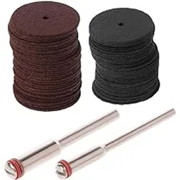 DIY Crafts Pack Of 40 Pcs 20+20, Multi Colour With 1 Pc Mandrel, 24mm Abrasive Disc Cutting Discs Reinforced Cut Off Grindin(Pack Of 40 Pcs 20+20, Multi Colour With 1 Pc Mandrel)-image-4