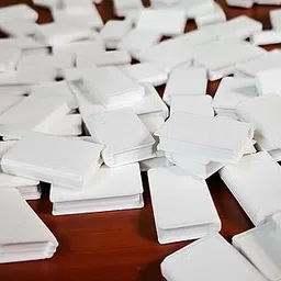 DIY Miniature Blank Books Pack of 100 Ideal for Crafts, Anxiety Bookshelf, Mini Furniture, Miniature Bookshelf Decor, (Scale - 100:1:12, 1/12)-picture-17